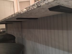 countertop supports hidden