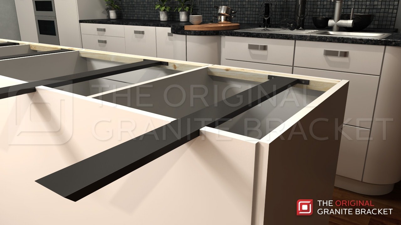 How To Support Granite Countertops Countertop Brackets Online