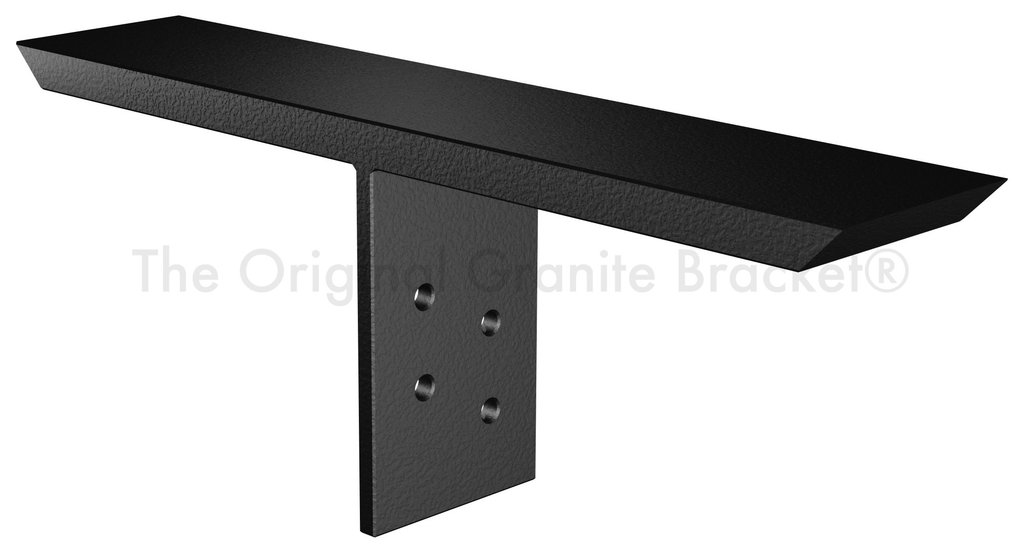T Brace Countertop Support Bracket, How To Install Brackets For Granite Countertops